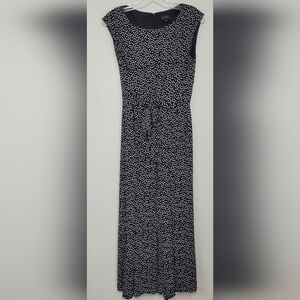 Tahari ASL Black and White Jumpsuit